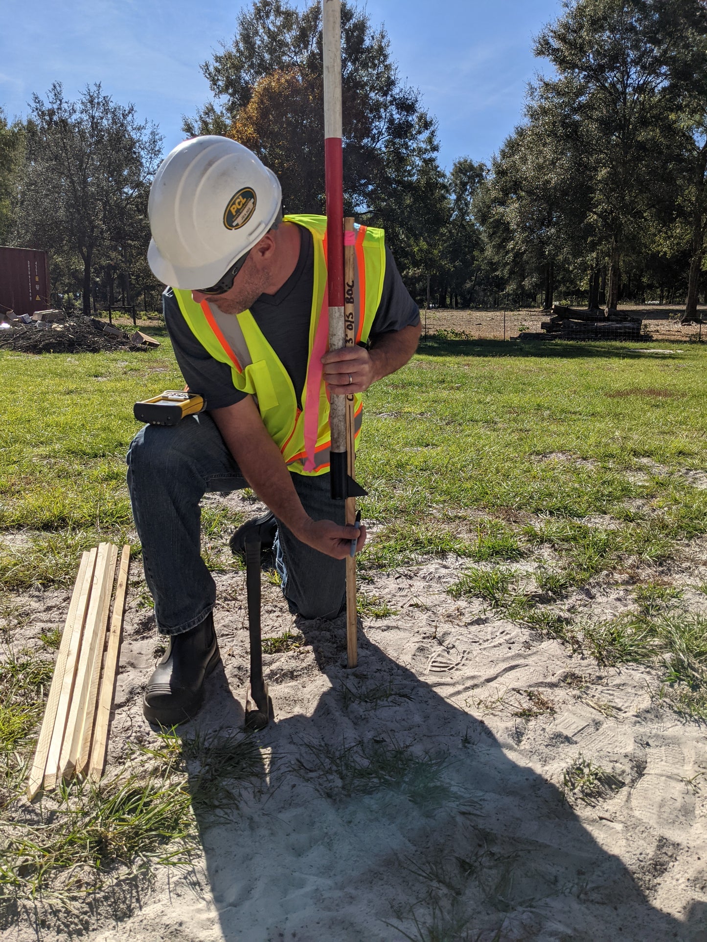 Land Survey Stake-Out Boot