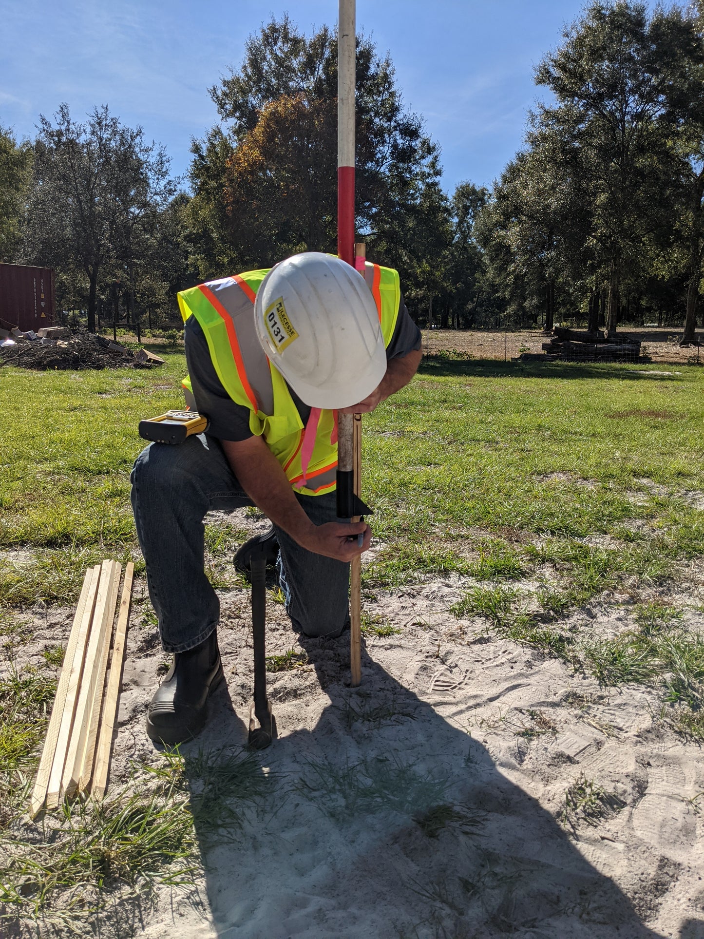 Land Survey Stake-Out Boot