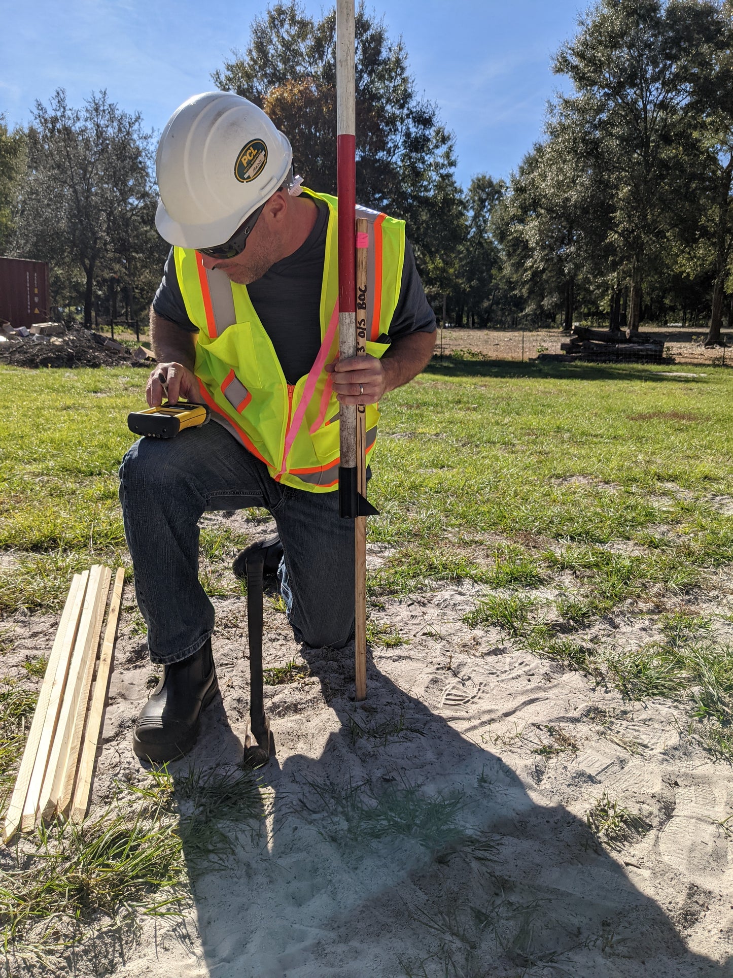 Land Survey Stake-Out Boot