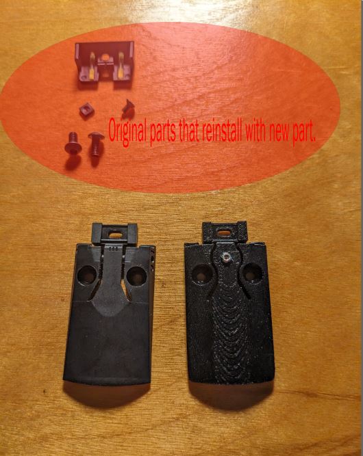 UPGRADED Sig P322 Rear Sight Upgrade – Drop-In Replacement with Set Screw Elevation Adjustment